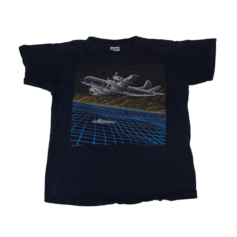 Used Blackbird Dark Blue P-3C Orion Tshirt XL